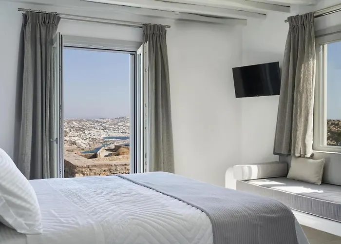 Annez With Private Pool Panoramic Sea View Mykonos Town