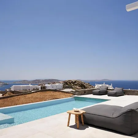 Willa Annez With Private Pool Panoramic Sea View Mykonos Town
